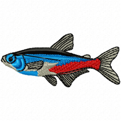 Fishes Embroidery Design 11 Fishes Embroidery Design 11